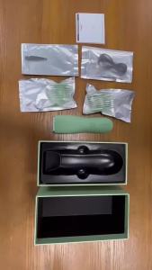 Painless Body Hair Trimmer For Men & Women - IPX7 Waterproof For Wet/Dry Use Precision Groin & Bikini Trimmer Cordless Shaver With LED Light & 3 Guards