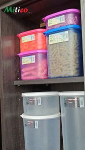 Ms.Me Eco-Friendly Stackable Rectangle Airtight Food Storage Container with Strong Sealing - BPA Free