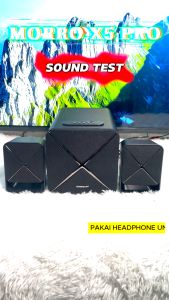 SonicGear Morro X5 PRO Bluetooth 2.1 Speaker with 4" Bass Driver | USB Playback