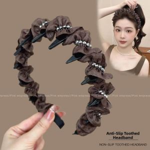 PINK EMPRESS | Scallop Edge Hair Volumizing Anti-Slip Comfortable Hair Hoop