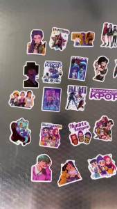 60Pcs Cartoon Girls Stickers Cute Waterproof Diy Stickers for Laptop Phone Water Bottle Luggage Skateboard Party Favors for Kids