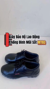 Giày Bảo Hộ Lao Động Chống Đinh Mũi Sắt - Mã MT03
