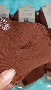 ถุงเท้านักเรียน Socksy ข้อสั้นฟรีไซส์ สีน้ำตาล ผ้าดีหนุ่มขนาดฟรีไซส์ มีสินค้าพร้อมส่ง