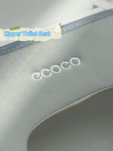 Ecoco Zippered Toilet Seat Cover Soft Closestool Mat Washable Warm Toilet Bowl Seat Bidet Cover Cushion