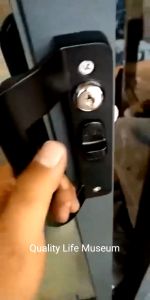Premium Sliding Window Door Lock Set Durable Aluminum Alloy Secure Handle Entrance Door Lock Suitable for General Parts Panel Residential and Commercial Use