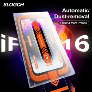 9H Full Screen Protector With Automatic Alignment Install Box For iPhone 16/15/14/13/12/11 Pro Max Plus Tempered Glass For iPhone X XS XR Xs Max Green Light HD Clear Privacy Protection Film