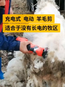 Electric Sheep Shears 6 Speeds Cordless Wool Shears Professional Farm Livestock Haircut Heavy Duty Sheep Clippers
