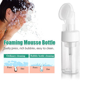 Silicone Foam Brush Foamer Bubble Bottle Foam Bottle Pump Press Hand Wash Bottle Mousse Foaming Bottle pump Facial Cleanser Mousse Liquid Bottle