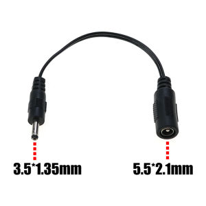 DC 5.5*2.1mm To 2.5*0.7 3.0*1.1 3.5*1.35 4.0*1.7 4.8*1.7 5.5*2.5 Connector Male To Female DC Power Adapter Cable Extension Cord