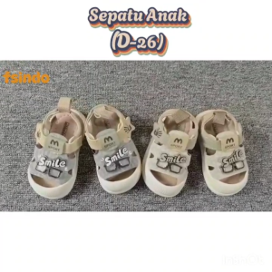 Sepatu Sandal Anak/Sandal Travelling Anak/sandal Selop Anak/Sepatu Bayi Anak Kasual/KODE D26