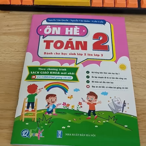Sách - Ôn hè - Toán 2 ( Lớp 2 lên lớp 3) - Chương trình mới (Qbooks)