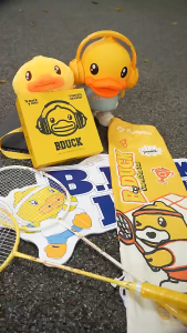 Vợt Cầu Lông KUMPOO B.Duck Full Carbon Siêu Nhẹ Phiên Bản Đặc Biệt Vịt Vàng Nhỏ - Hộp Quà Tặng Cao Cấp