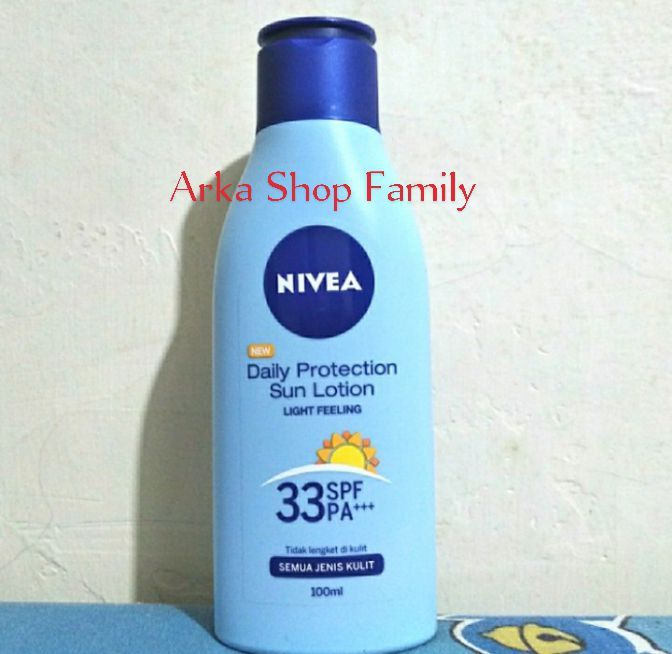 NIVEA Daily Protection Sun Lotion SPF 33 100ml Lazada Indonesia