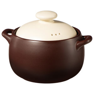 DROOLU | Heat-Resistant Traditional Clay Cooking Pot