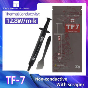 Thermalright TF7 Thermal Paste 12.8W/m.k for Computer Notebook CPU Heat Dissipation 2g Non-conductive Cooling Silicone Grease