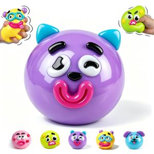 Bandai | Curiosities NEW Smushers Squishy Dog Face Swap Toy Soft Moldable Cute Slow Rise Squeeze Relaxing Sensory Play for Kids