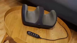 Hakimi Electric Foot Massager and Leg Heat Therapy Machine Belt Release Remote Control Leg and Foot Massager