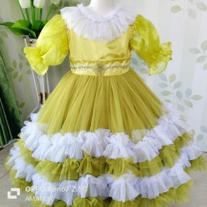 dress anak cantik megar istimewa bisa request warna + free bando