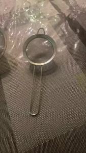 3pcs/Set Stainless Steel Flour Sifter with Handle Sieve Metal Strainer for Kitchen Rice Juice Quinoa Food Flour Baking