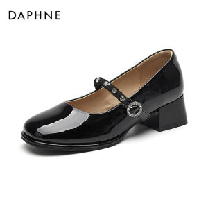 Daphne | Giày Da Phong Cách Retro Mary Jane