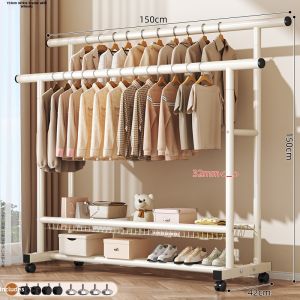 JIAJIESHI | Home Drying Rack Easy Assembly Thick Material