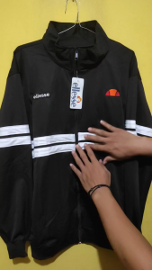 Jaket Sweater Tracktop Polos Pria Wanita