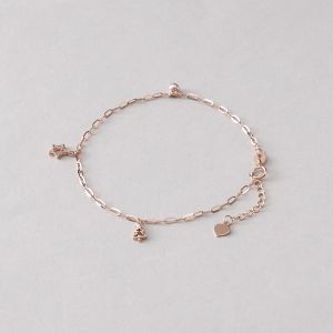 Chow Sang Sang Minty Collection 18K Rose Gold Star Bracelet 92269B