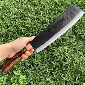 Dao tông chặt xương chặt cây bản Xuất Khẩu cao cấp làm bằng nhíp xe ôtô SẮC BÉN BỀN ĐẸP