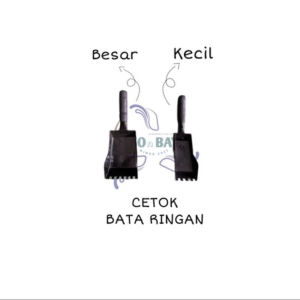 Cetok Hebel Bata Ringan Baja Plat Alat Perkakas Ukuran Kecil dan Besar