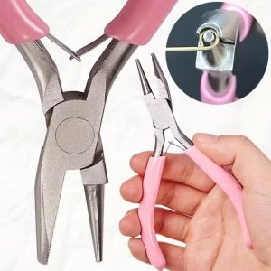 Đồ trang sức kìm với mũi bán cầu bảo lãnh làm kìm dây uốn Kìm dụng cụ thiết yếu cho crafting và đồ trang sức