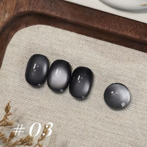 12ml 1-8pcs Whitening Black Glass Cat Magnetic Gel Nail Polish Nail Art Semi Permanent Soak UV Gel Nail Supplies Christmas Nails