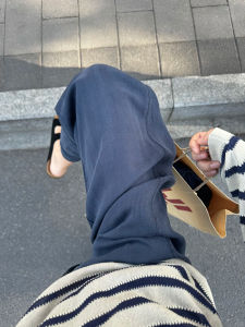 Fall Commute Womens Thin Breathable Tencel Linen Wide Leg Floor Length Pants Drapey Straight Blade Pants Casual High Waist