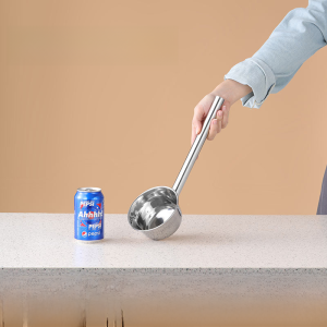 304 Stainless Steel Water Ladle Long Spoon Commercial Bailer plus Long Spoon Kitchen and Canteen Porridge Big Spoon