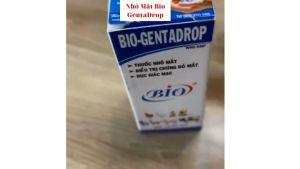 Nhỏ mắt cho chó mèo Bio Gentadrop xuất xứ Việt Nam 10ml