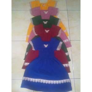 Gamis Smoke Wanita Terbaru Bahan Katun Rayon Tebal Adem