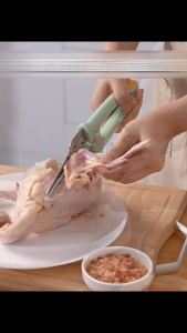 Kéo Lưỡi Thép Đa Năng Cao Cấp – Kéo Nhà Bếp Cắt Xương Gà Cá Rau Củ Thịt Nướng