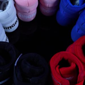 GINGPAI Professional Men Women Wrestling Boots Boxing Shoes Couples Anti-Slippery Sneakers Mens Breathable Wrestling Boots
