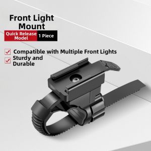 TOOKTRO | Universal Bike Light Mount Clamp with Strap