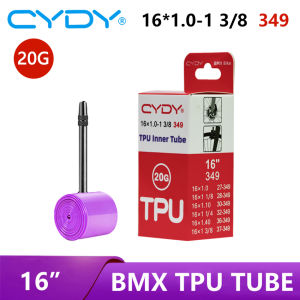 CYDY Bicycle TPU Inner Tube 16 349 16x1.0 1 1/8 1.10 1 1/40 1 3/8 Inch Valve 45mm/65mm Tyre Camera BMX Bike Tire Penu Parts 20G