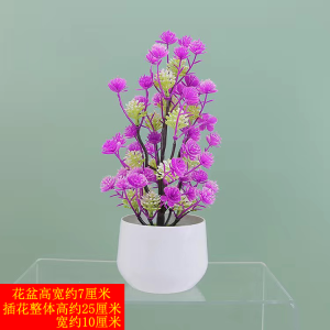 Đất Cát Nhựa Giả Cây Xanh Trong Chậu Trang Trí Phòng Khách Bàn Ăn Phòng Ngủ Hoa Nhựa Đầy Trời Trang Trí Nhỏ Cảnh Trong Chậu