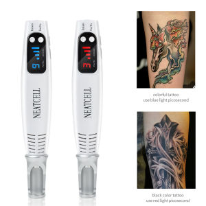 9 Level LCD Face Skin Dark Spot Remover Mole Tattoo Removal Laser Plasma Pen Machine Facial Freckle Tag Wart Removal Beauty Care
