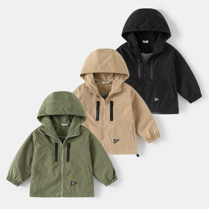 Hooded Zipper Jacket for Boys