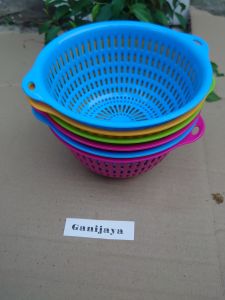 12pcs keranjang sayur dan buah/keranjang BULAT SERBAGUNA/keranjang plastik berkualitas