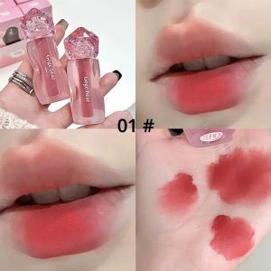 Gege Bear Velvety Cream Lip Mousse - เนื้อนุ่มนวลและนุ่มนวลพร้อมสูตรบํารุง เม็ดสีสูงด้วย Wea ติดทนนาน