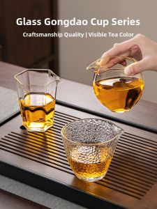 PUQI | Thickened Heat-resistant Luxury Tea Water Separation Fairness Cup
