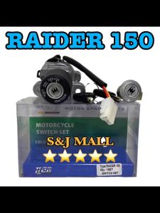 TTGR Motorcycle High Quality Anti-theft lgnition Switch Ignition Keys Sets : SUZUKI RAIDER 150 / RAIDER 110 Long Life