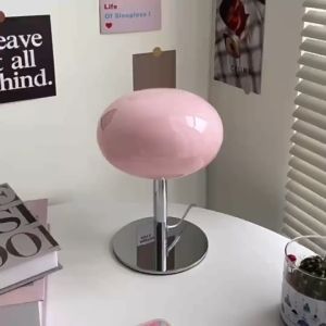 Little Mountain Bauhaus table lamp mid-century modern style ceramic bedroom Korean style lamp gift