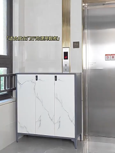 ❤️100cm❤️Lemari Sepatu / Rak Sepatu Besi marmer marble susun tertup kuat tebal tebal Baja karbon tidak mudah berkarat dan memiliki kapasitas besar cbl