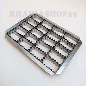 Cetakan kue kering kastangel gerigi besar stainless Cetakan kue kering lebaran