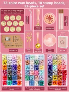 XUEDELE | Vintage Beginner-Friendly Sealing Wax Stamp Set